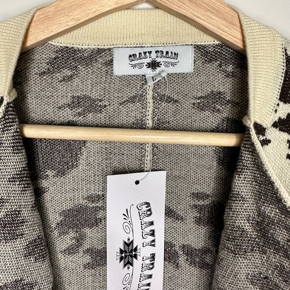 Long cow printer sweater - Picture 4 of 5